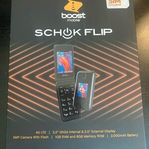 Boost Mobile Schok Flip Prepaid Phone